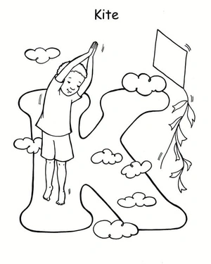 Página para Colorir Postura de Ioga: Postura do Pipa