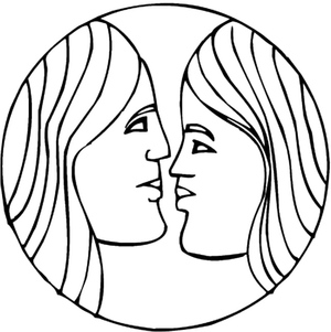 Signo Astrológico Gêmeos Simples