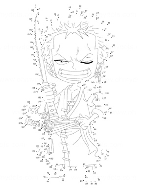 Ligue os Pontos com Zoro