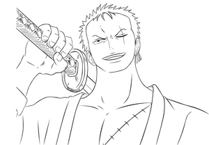Retrato do Zoro