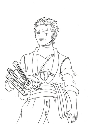 Retrato do Zoro